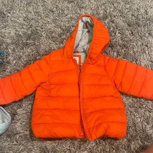 Baby Gap orange down puffer